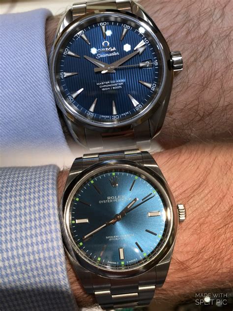 omega seamaster vs rolex oyster perpetual|are omega watches worth anything.